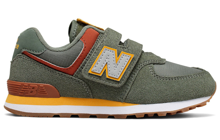 (GS) New BalanceHook and Loop 574 Green/Yellow YV574PAD