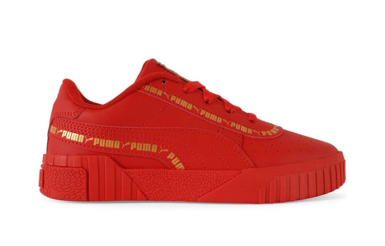 (PS) PUMA Cali Taping Sneakers Red 373664-04