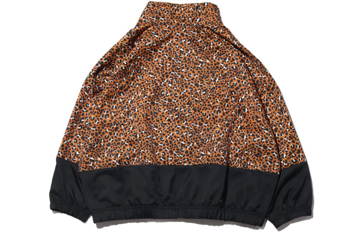 (WMNS) Nike Stand-up Collar Jacket Leopard CD3684-754