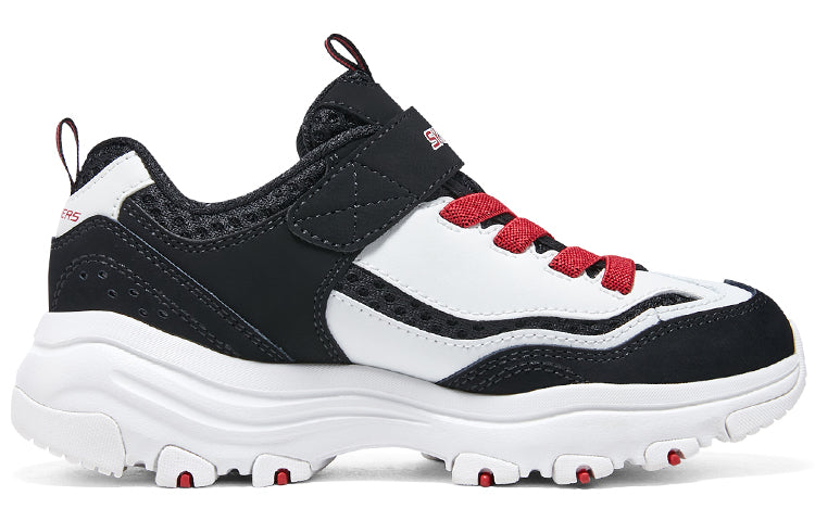 (GS) Skechers DLITES 1.0 'White Black Red' 8701650L-WBRD