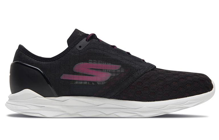 (WMNS) Skechers Go Meb Speed 5 'Black' 15215-BKHP