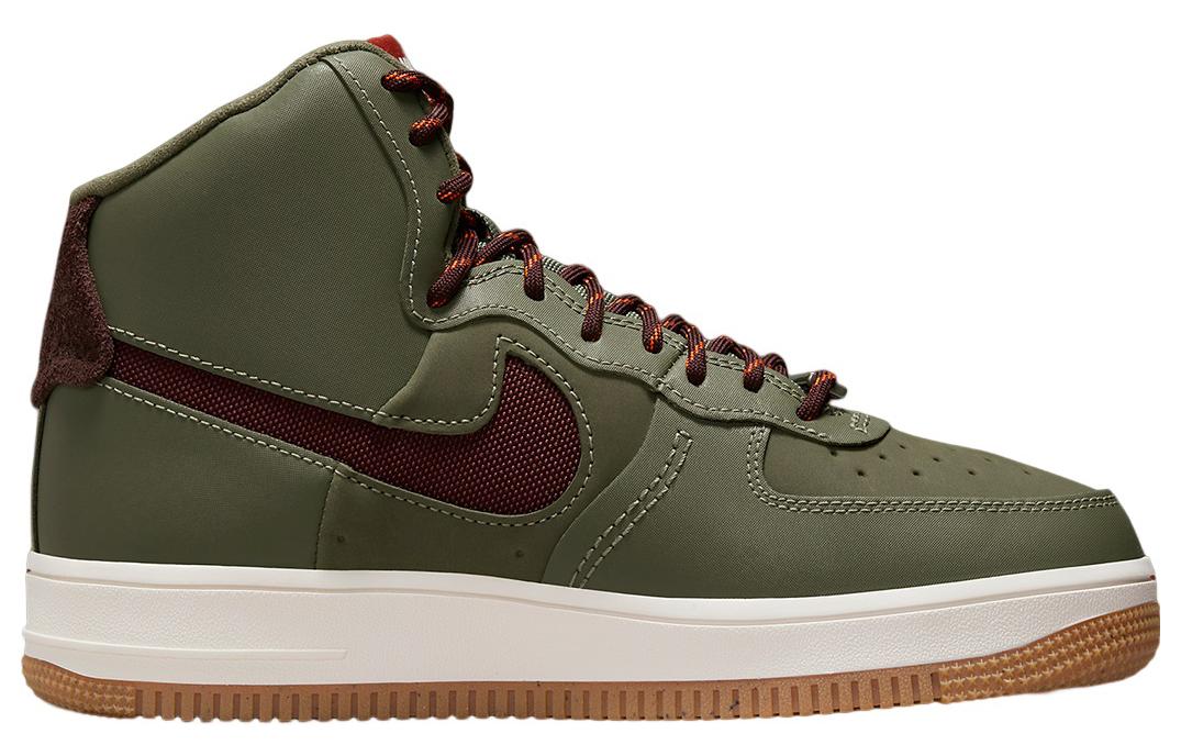 (WMNS) Nike Air Force 1 High Sculpt 'Olive Burgundy' FB7960-200