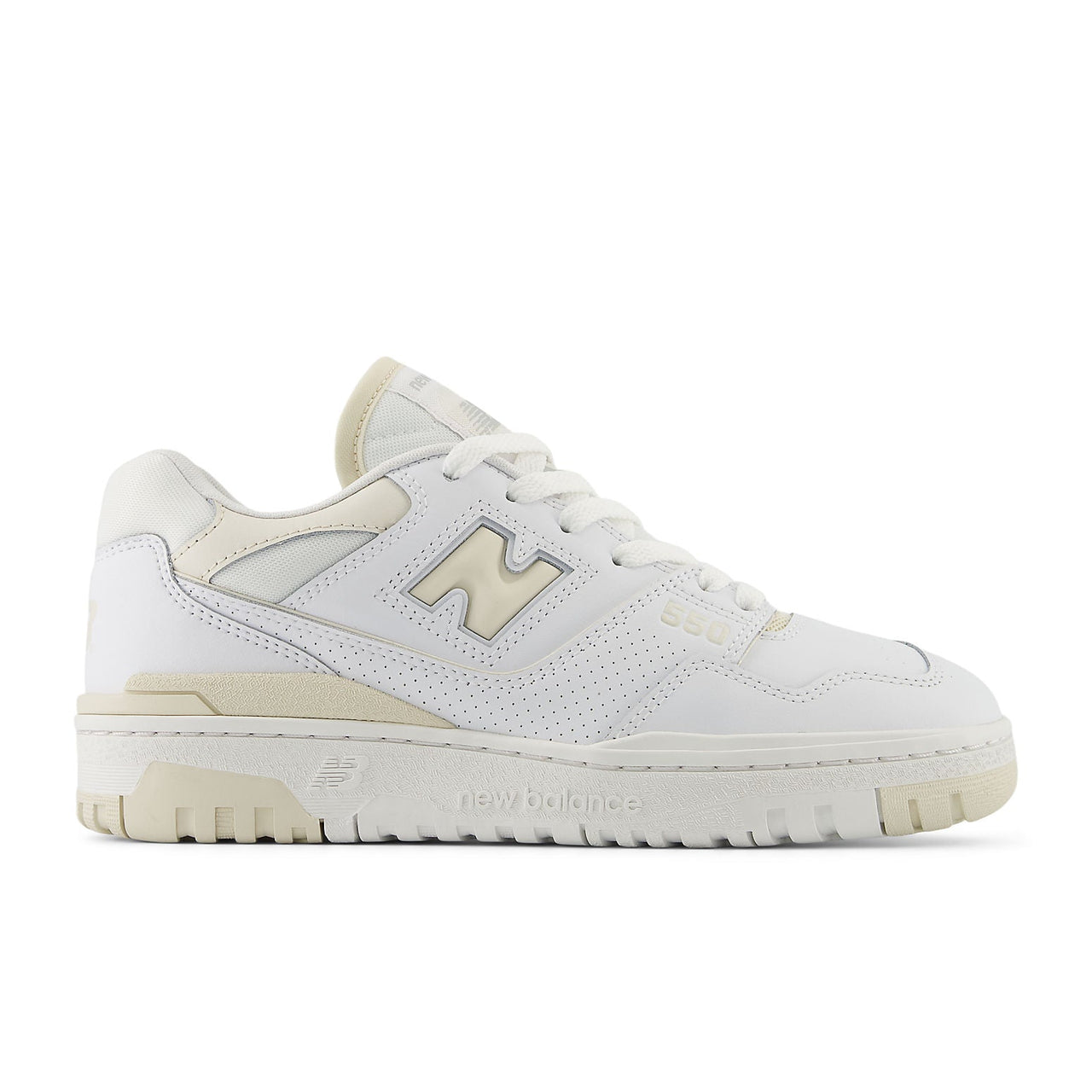 (WMNS) New Balance 550 Skate Shoes 'White Yellow' BBW550BK