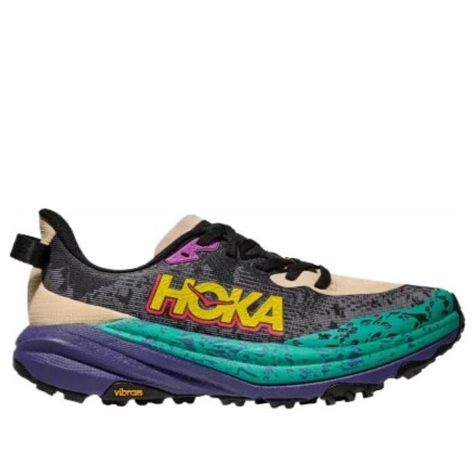 (WMNS) HOKA ONE ONE Speedgoat 6 'Oatmeal Mountain Iris' 1147811-OMN