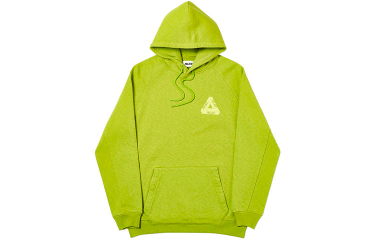 PALACE Slub Hood Green raglan sleeve Loose Unisex P18FW063