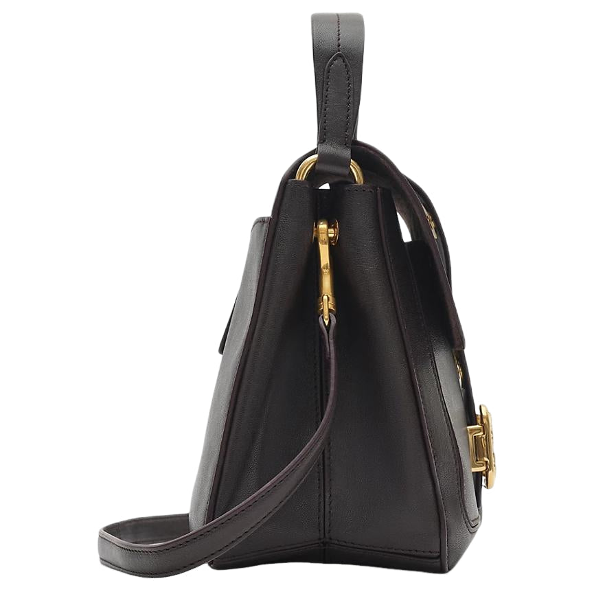 (WMNS) Burberry Small Rider Bag 'Peat Brown' 81264301