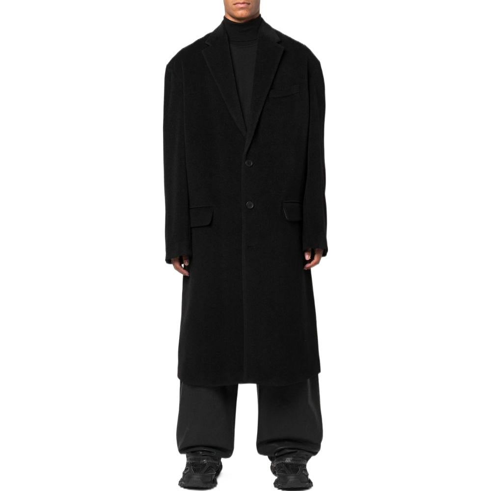 Balenciaga Wool Coat 'Black' 642221TMU151000