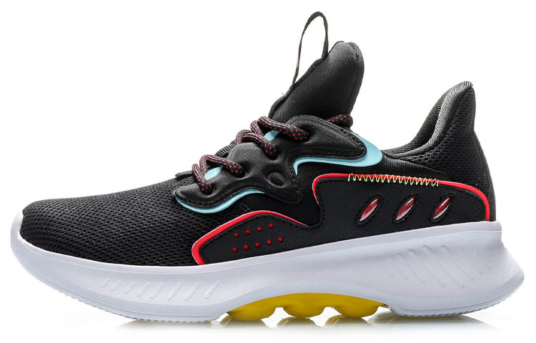 (WMNS) Li-Ning Eazgo 'Black Red White' AREP018-1