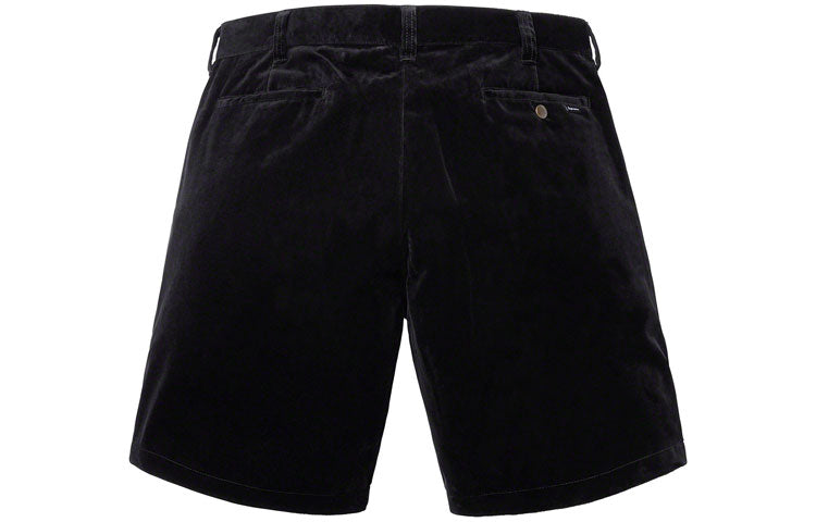 Supreme SS19 Rope Corduroy Work Short Cargo Shorts Unisex Black SUP-SS19-10055