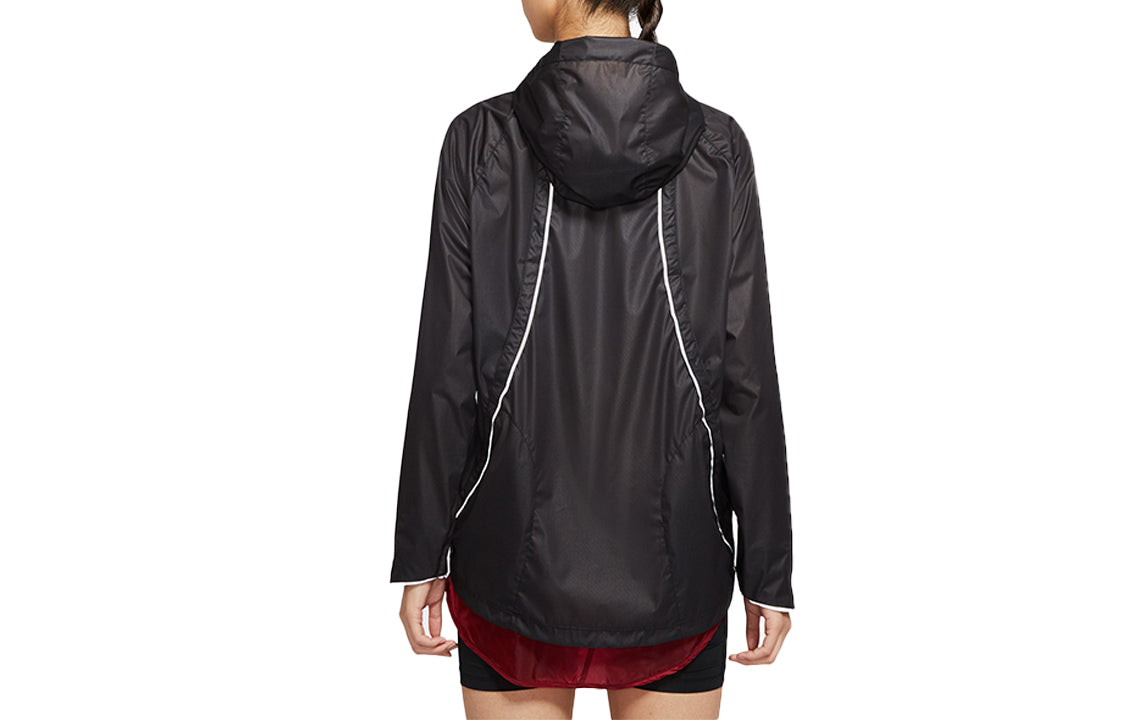 (WMNS) Nike Shield Running Jacket Black CJ5078-010