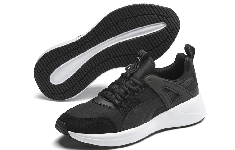 (WMNS) PUMA Nuage Run Cage Trainers Black 372708-03