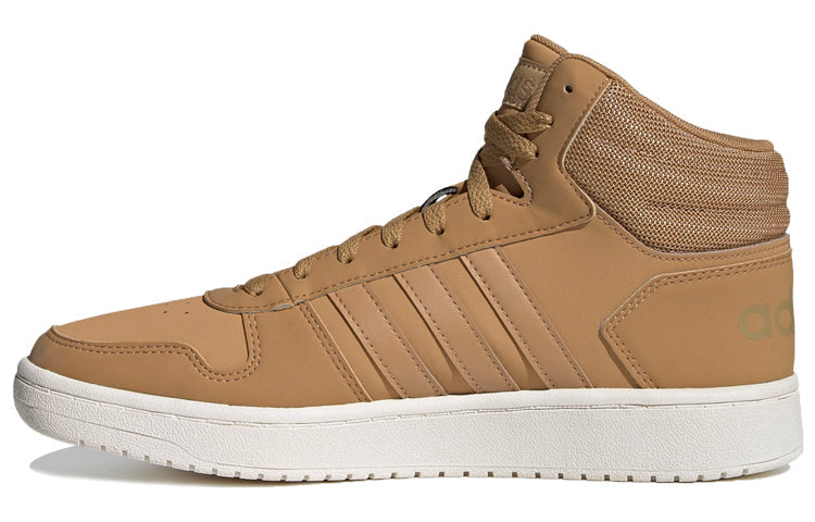 adidas Hoops 2.0 Mid 'Brown White' FW3516