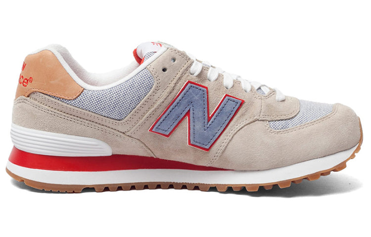 New Balance 574 Beige/Red ML574PIC