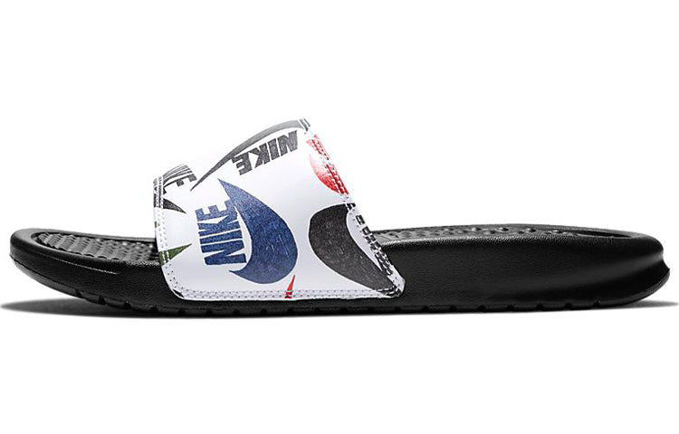 (WMNS) Nike Benassi JDI Floral Slide 'Swoosh Logo Print - Multicolor' 618919-034