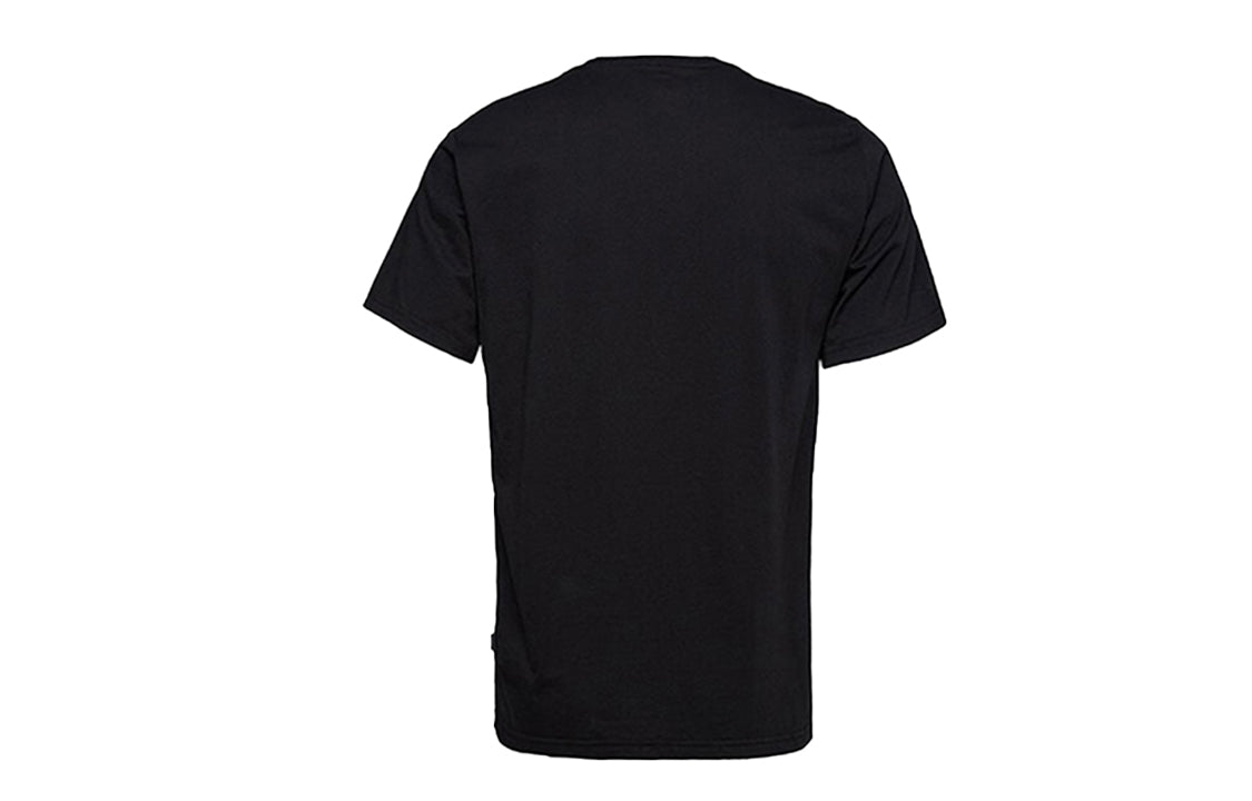 Men's Converse Printing Round Neck Short Sleeve Black 10018484-A02