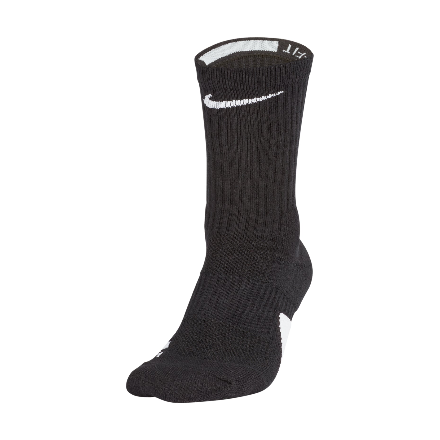 Nike Elite Crew Basketball Socks 'Black White' SX7622-013
