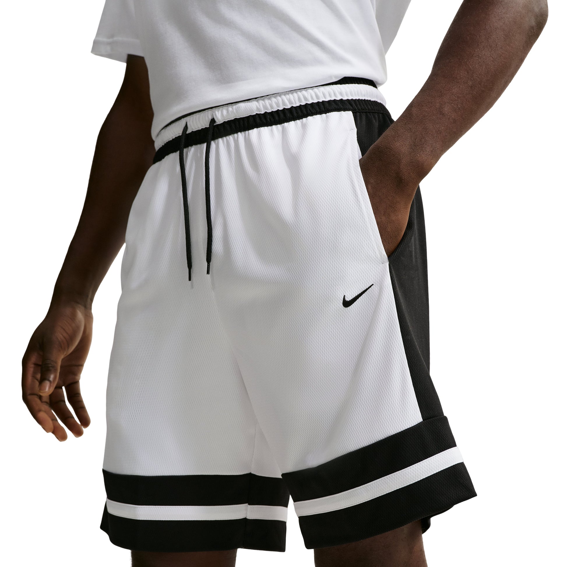 Nike Dri-FIT Game Classic 8" Shorts 'White Black' IF1593-101