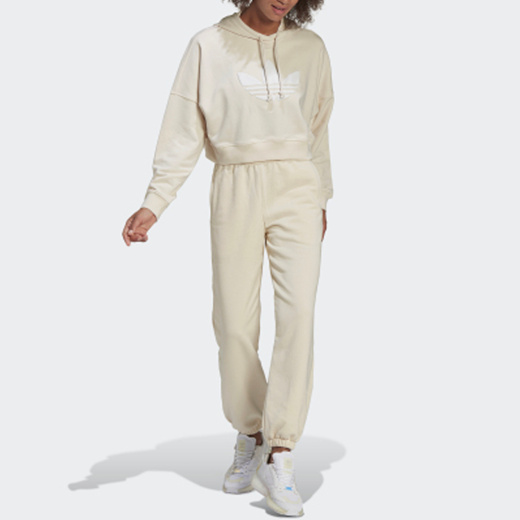 (WMNS) adidas Sweat Pants 'White' HU1623