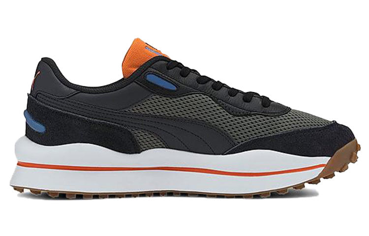 PUMA Style Rider Warm Texture 'Black White Grey' 373382-01