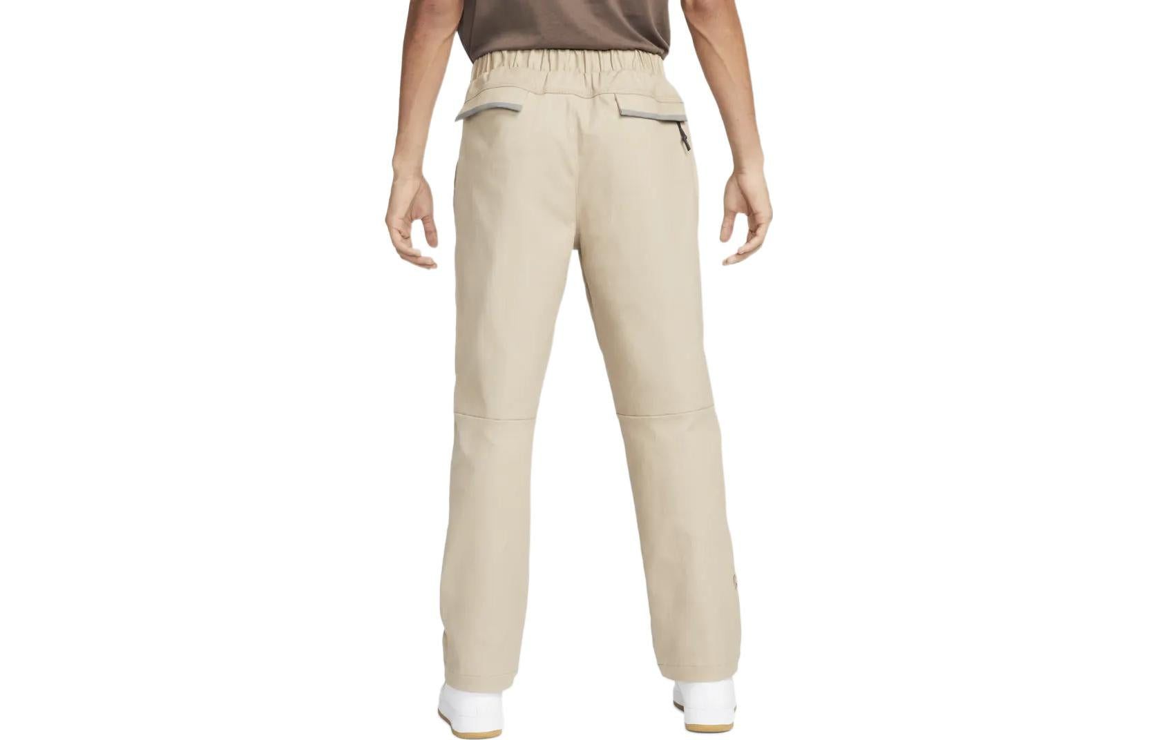 Nike Logo Sportswear Tech Pack Woven Trousers 'Beige' DQ4296-247