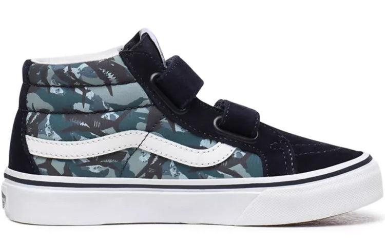 Vans Animal Camo Sk8-mid Reissue V Kids Blue VN0A4UI5WKY