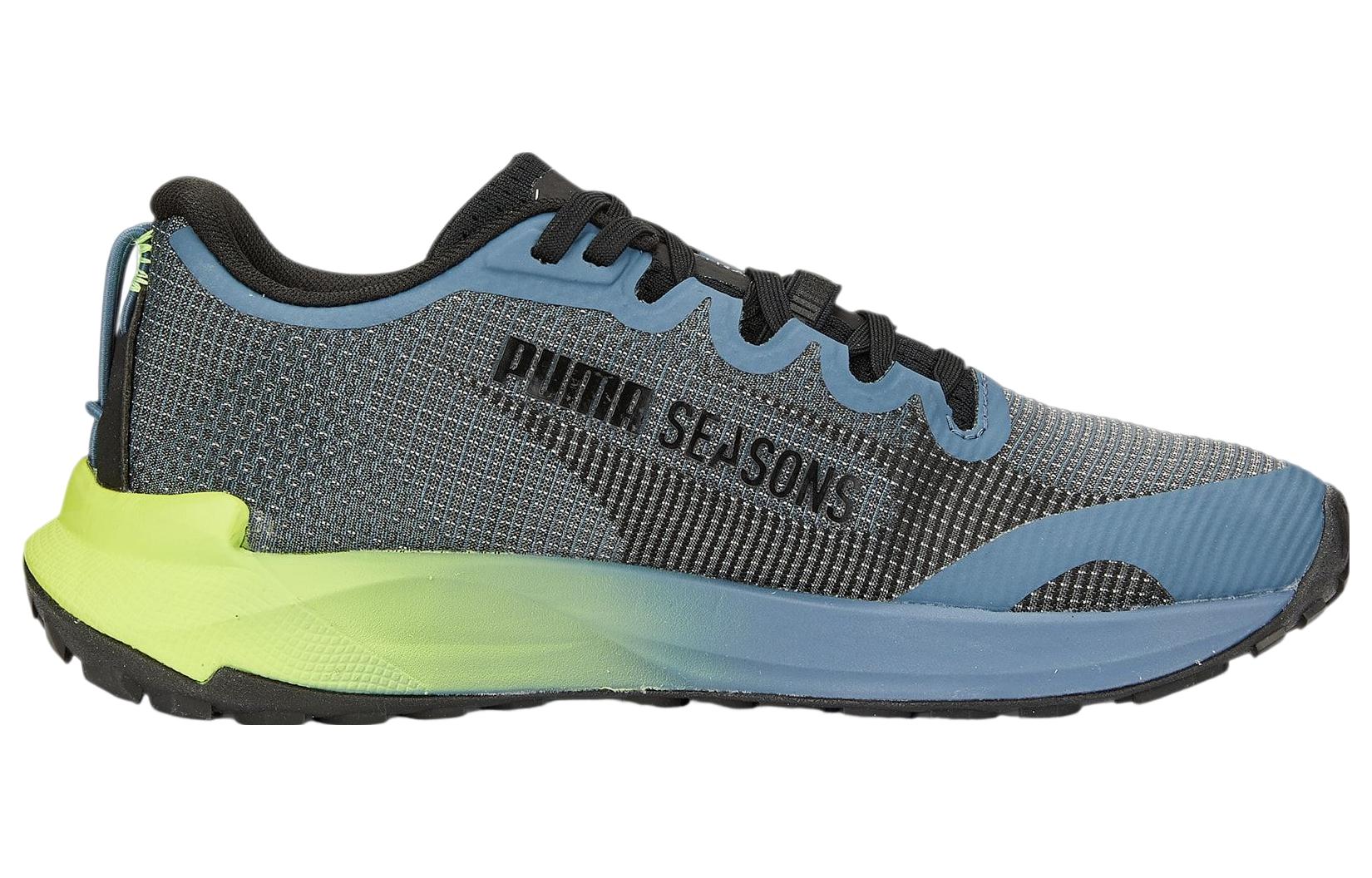 (WMNS) PUMA Fast-Trac Nitro 'Evening Sky Light Lime' 377046-03