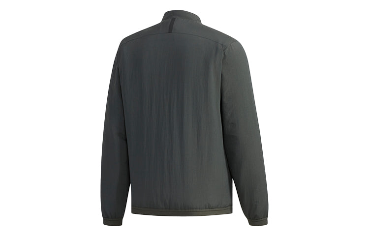 adidas Xplr Ins Bomber Outdoor Sports Solid Color Jacket Gray EH4959