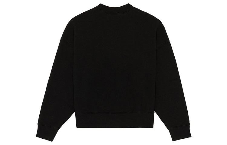 Men's PALM ANGELS Bear Pattern Printing Pullover Black PMBA026E20FLE0021001