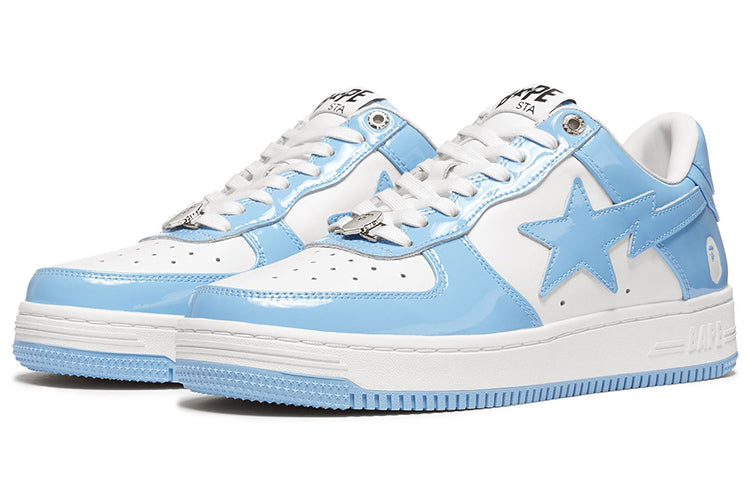 A BATHING APE WMNS Sta Blue White 1H70-291-001