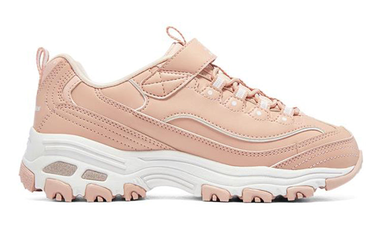 (GS) Skechers D'lites 'Pink' 302525L-LTPK