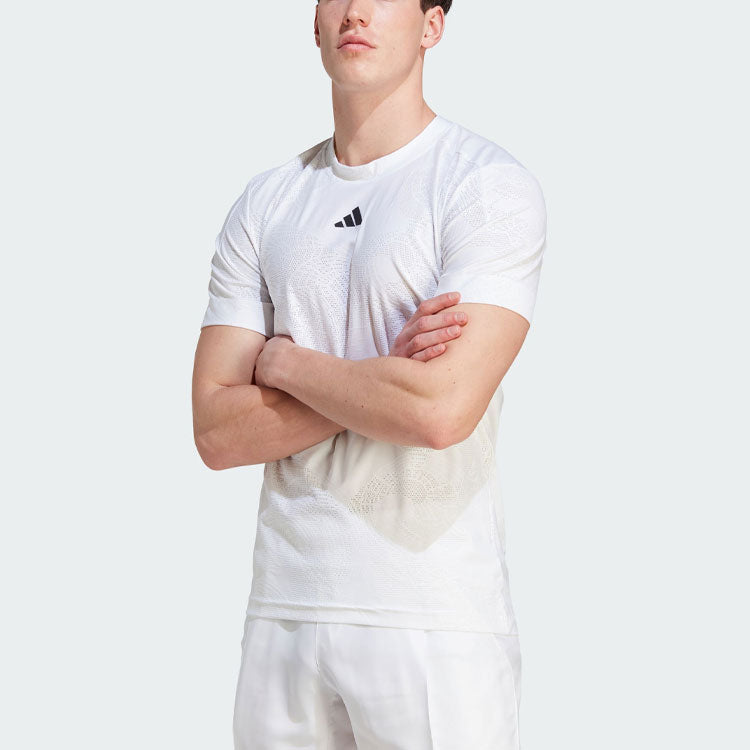 adidas AEROREADY FreeLift Pro Tennis Tee 'White' IK7107