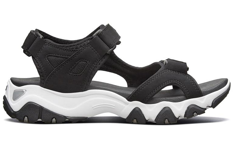 (WMNS) Skechers D Lites 2.0 Casual Sandals Black 32999-BLK