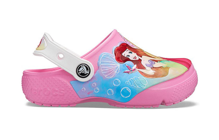 (PS) Crocs Small Crocs Spot Rose Pink Sandals 206272-669