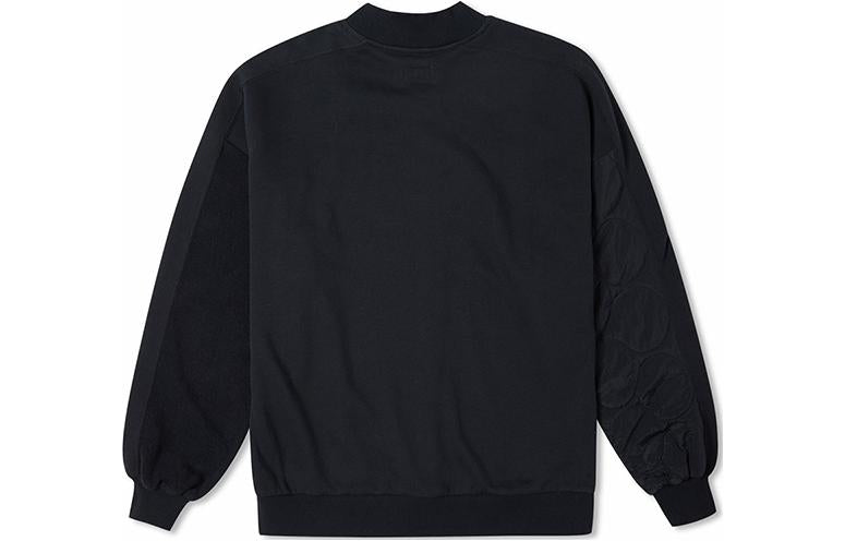 (WMNS) Converse Cozy Utility Crew Asia Sizing 'Black' 10025056-A03