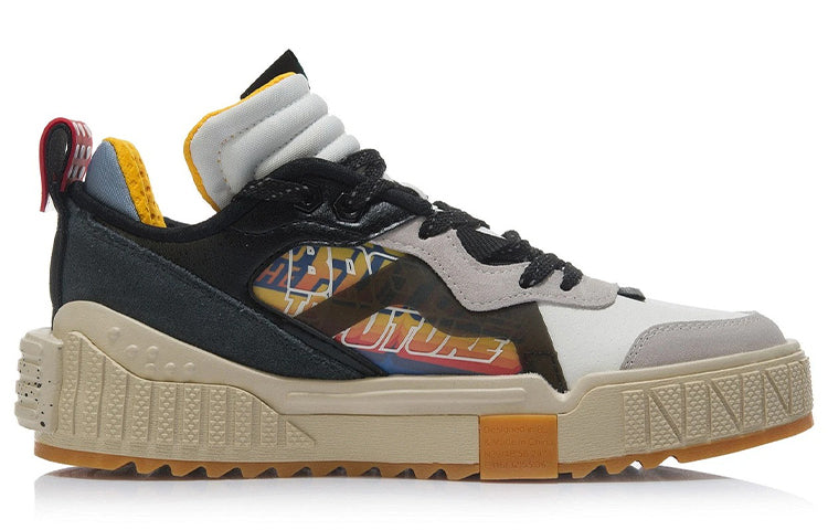 Li-Ning 001 Unblock x Back To The Future 'White Grey Black' AGCR369-1