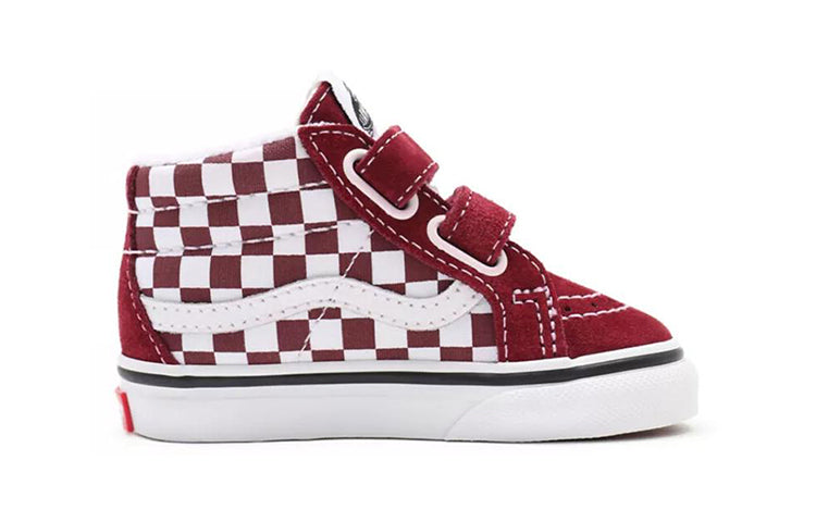 Vans SK8-Mid Checkerboard K Red/White VN0A5DXD99G