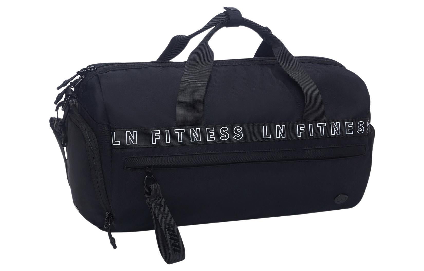 Li-Ning Logo Duffle Bag 'Black' ABLS169-1