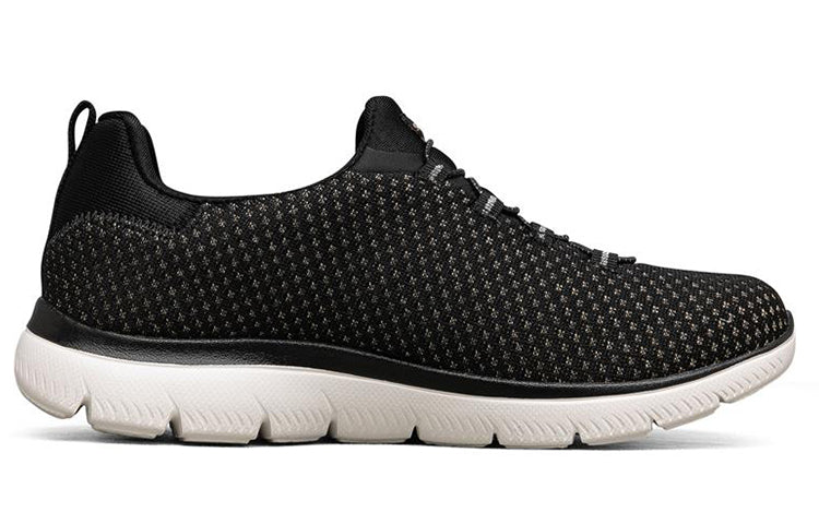 (WMNS) Skechers Summits Low-Top Black/Silver 149204-BKSL