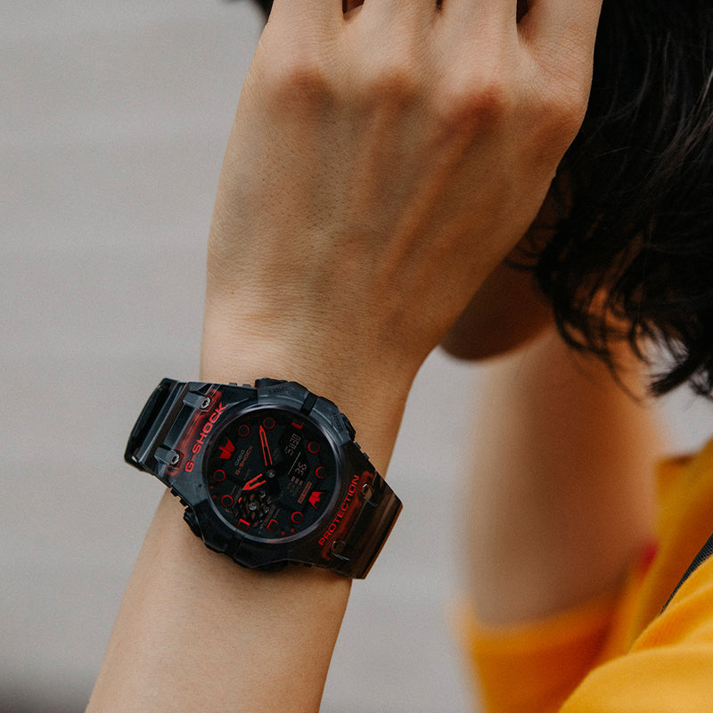 CASIO G-Shock Analog-Digital 'Black Red' GA-B001G-1APR