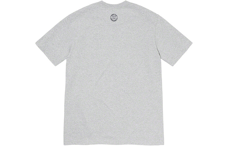 Supreme FW19 Week 12 x Martin Wong Iglesia Pentecostal Heather Grey Tee SUP-FW19-1065
