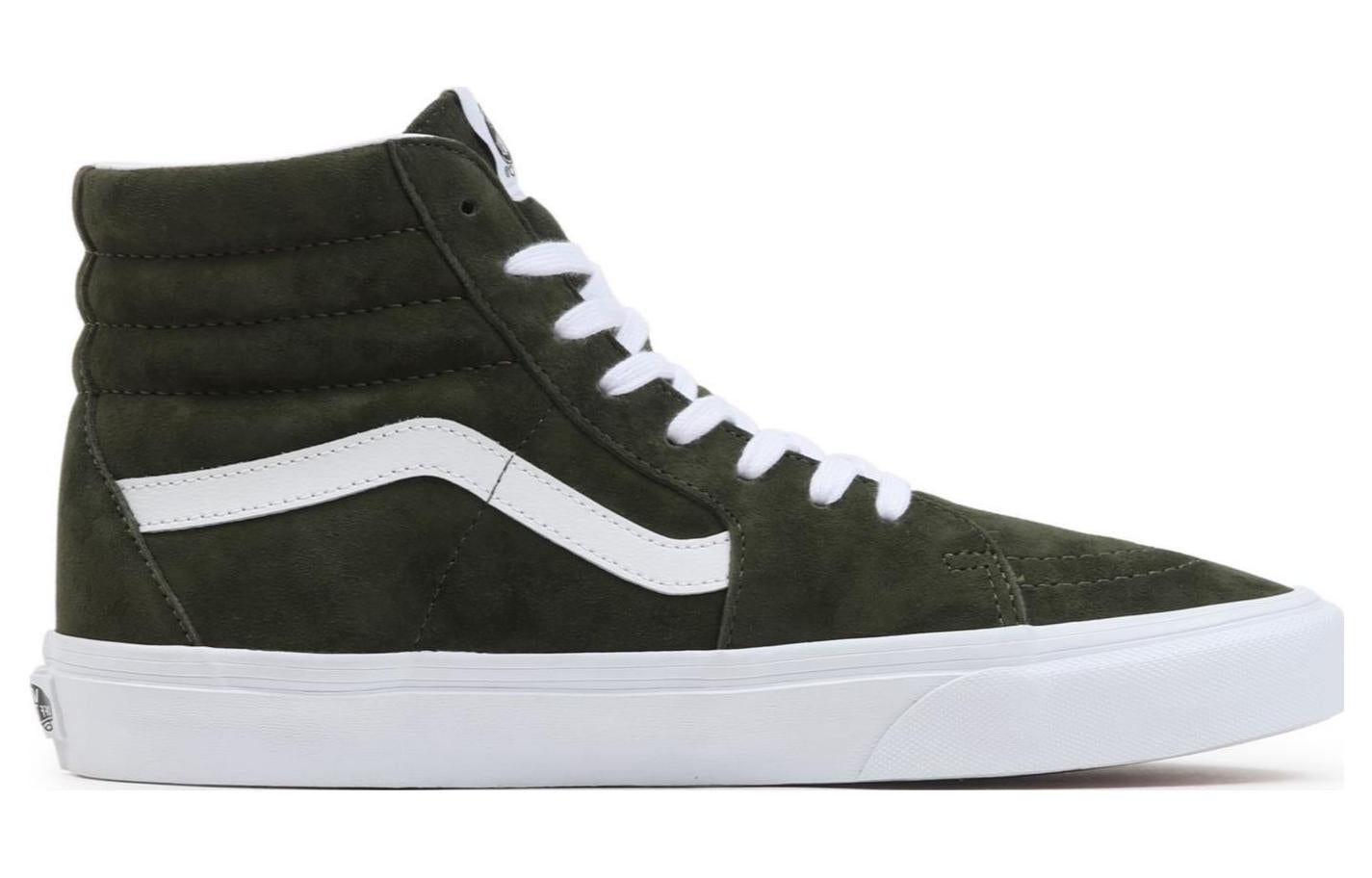 Vans SK8-HI Zamszowe Pig Suede GREEN VN0A4BVT50K