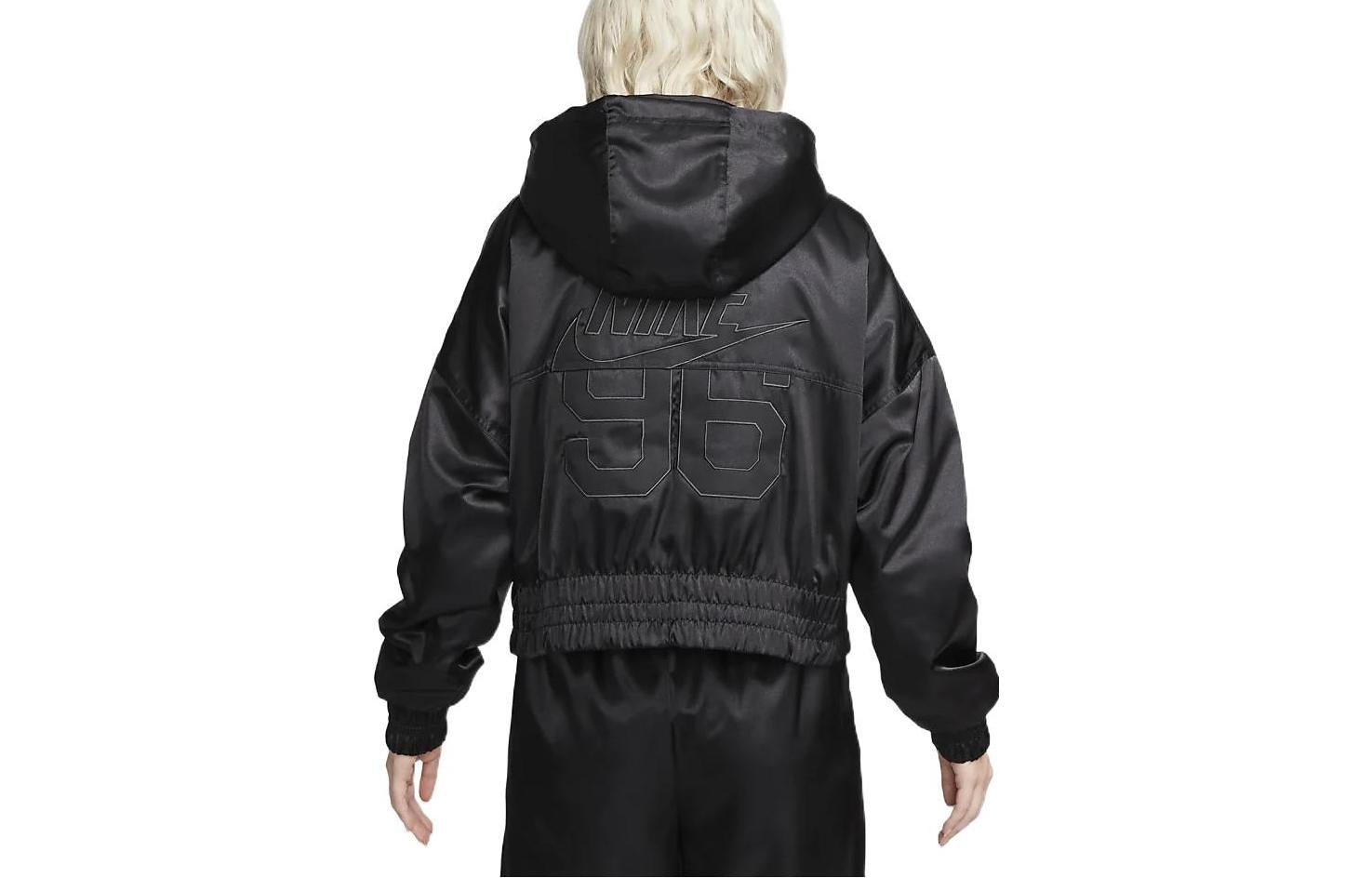 (WMNS) Nike Circa 96 Jacket 'Black' DV8083-010