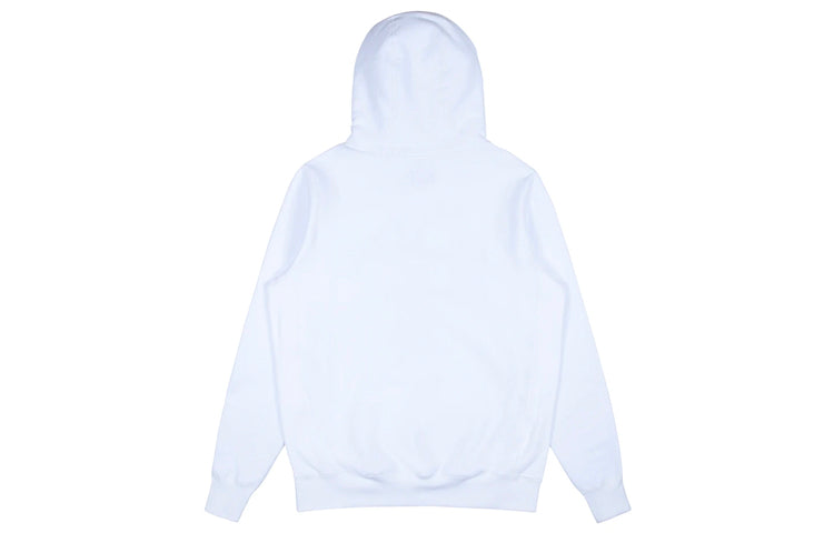 NOAH Winged Foot Embroidered Logo Unisex White NOAH-SS20-004