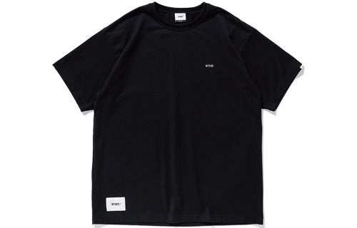 WTAPS Warfare Design SS 04 Tee COPO Round collar Short-sleeve Tee Unisex Black 191ATDT-CSM12