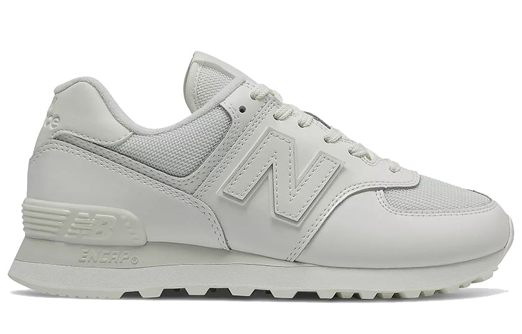 (WMNS) New Balance 574 'White Leather' WL574TC2