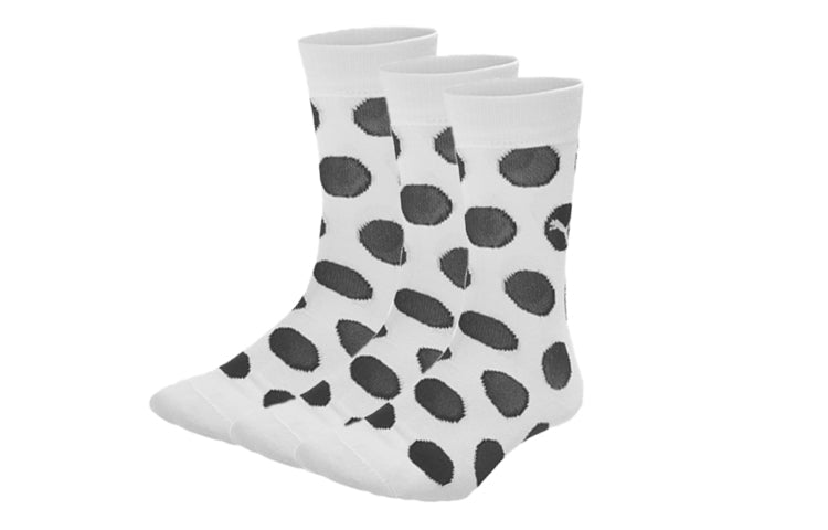 PUMA Fashion Socks 1 Pack 'White Black' 907902-01