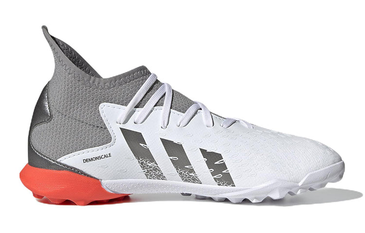 (GS) adidas Predator Freak.3 TF J 'White Solar Red' FY6312