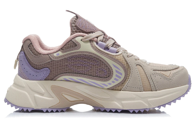 (WMNS) Li-Ning Shiguang 'Light Brown Purple' ARLR012-4