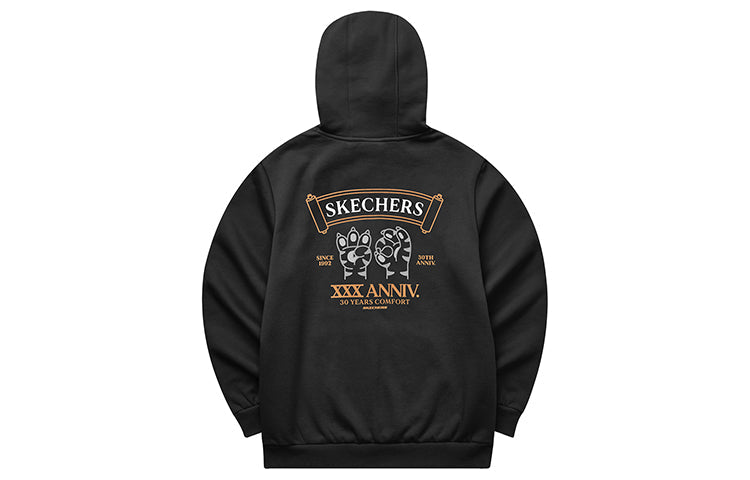 Skechers Graphic Hoodie 'White Black Red Blue' L122U269