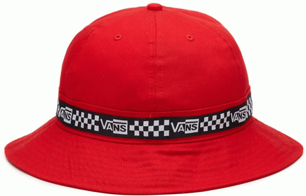 (WMNS) Vans AP Escheker Bucket Hat 'Red White Black' VN0A4MN8YBK